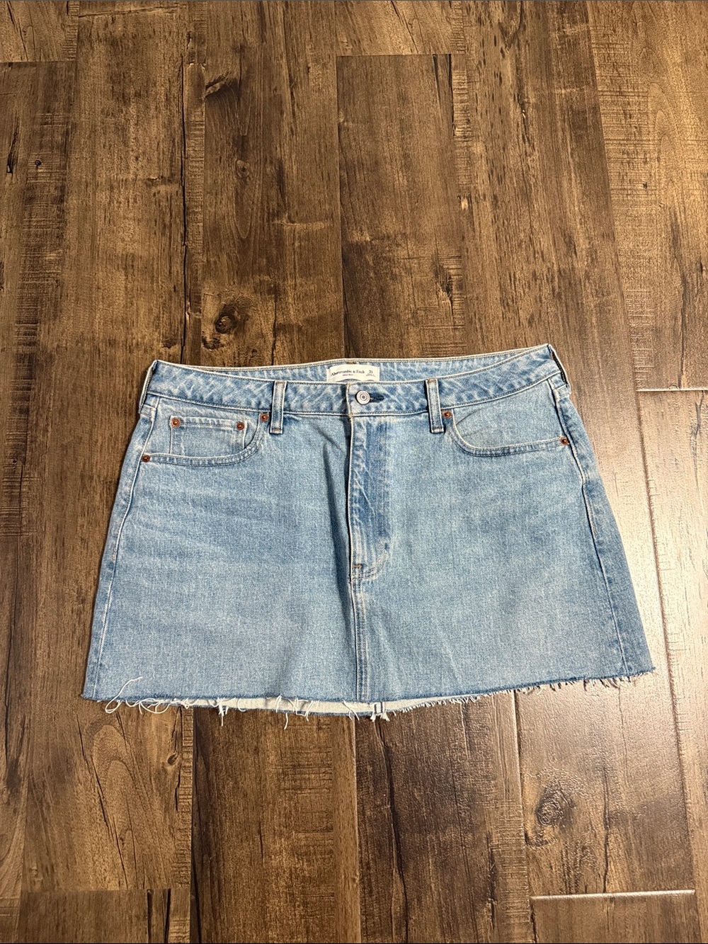Abercrombie & Fitch Denim Mini Skirt